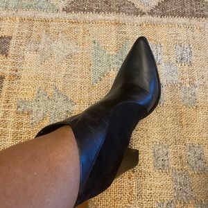 Kenneth Cole Reaction Suede and Leather Bootie